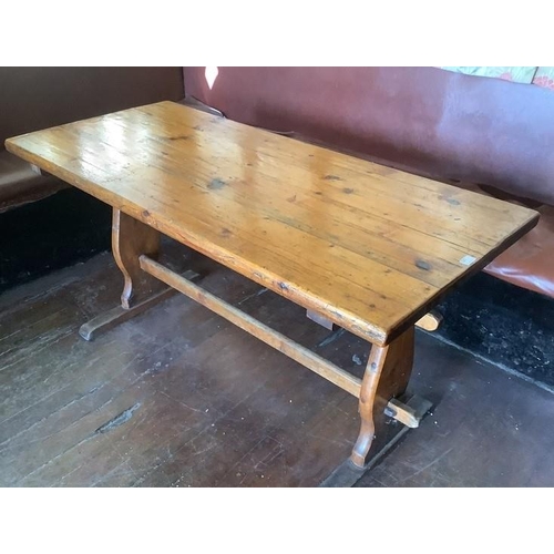 Large solid Pine Kitchen Table (27" x 59")