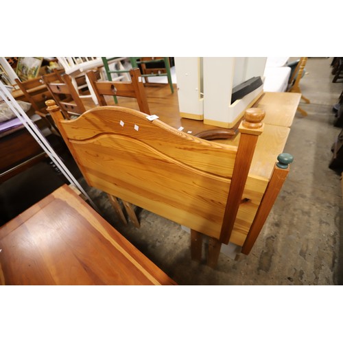 Pine headboard x2