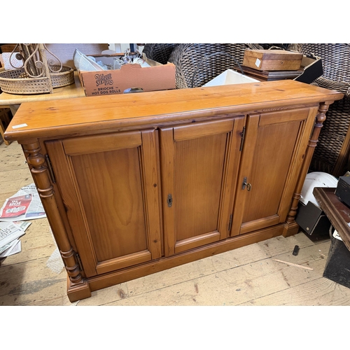 Pine side cabinet