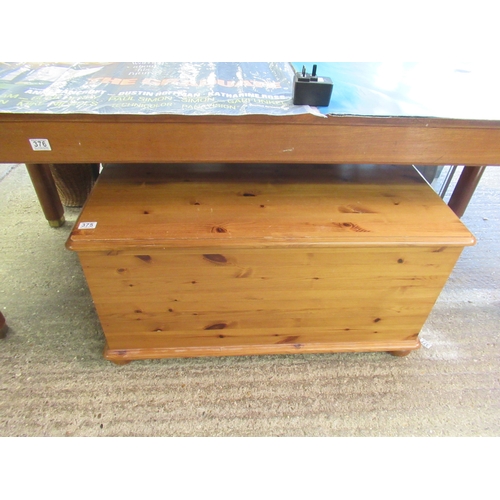 pine blanket box