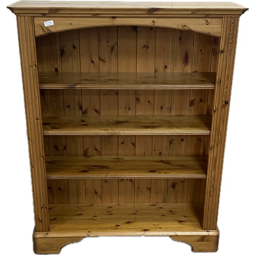 Ducal pine 3 shelf bookcase measuring 47" x 12.5" x 39"