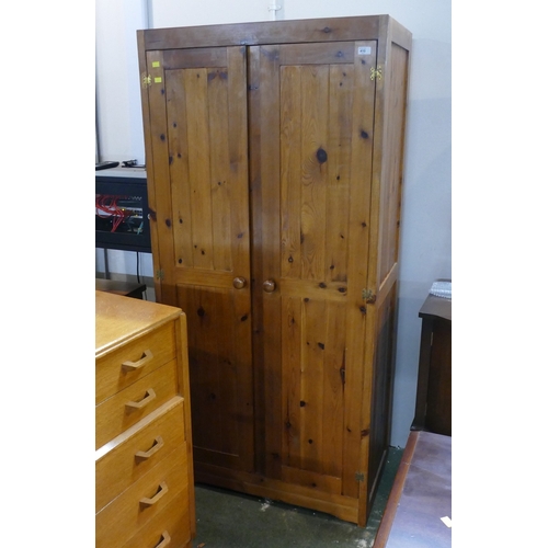 Pine wardrobe