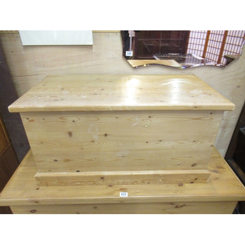 pine blanket box