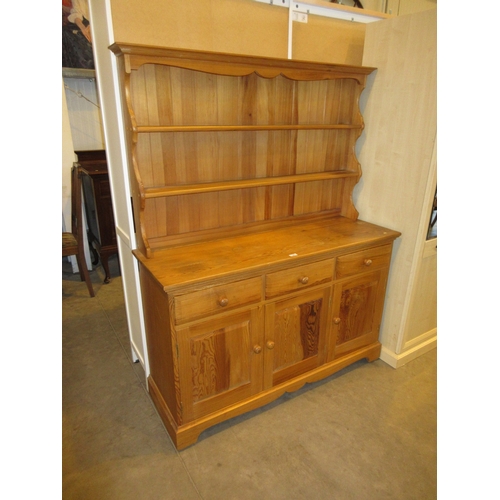 Ercol Pine Shelved Back Dresser, 134x45x168cm h