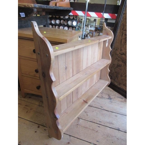 PINE SHELF UNIT