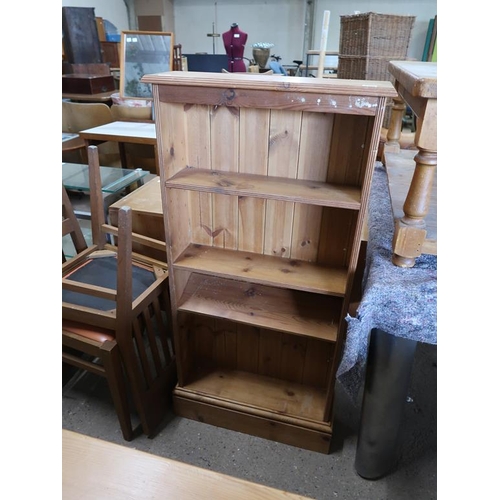 PINE BOOKCASE
