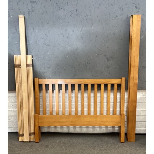 PINE DOUBLE BED FRAME
