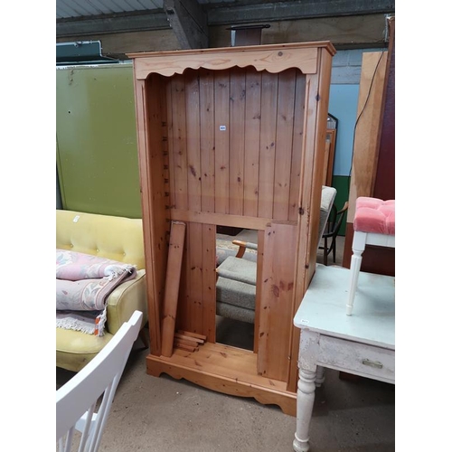 PINE BOOKCASE A/F