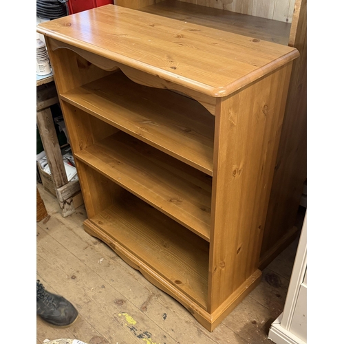 Solid pine bookcase