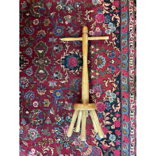 Vintage pine washing dolly