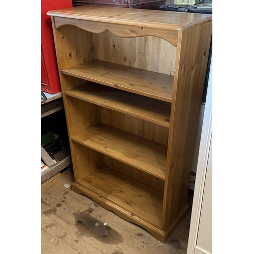 Solid pine bookcase