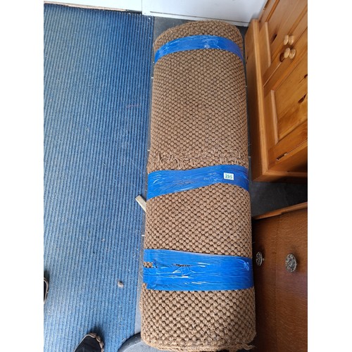 Coconut rug and gymnastics school mat plus vintage farmhouse...