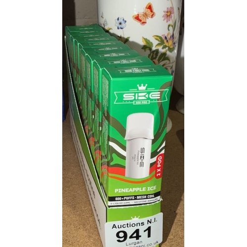 Pack of 10 SKE 2x Pod 600 Puff - Pineapple Ice