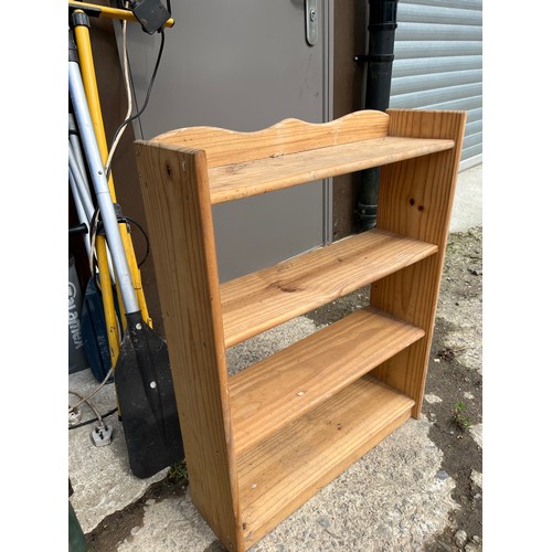 Pine shelves